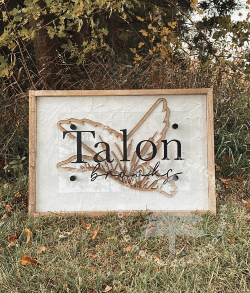 Duck Themed Acrylic Signs