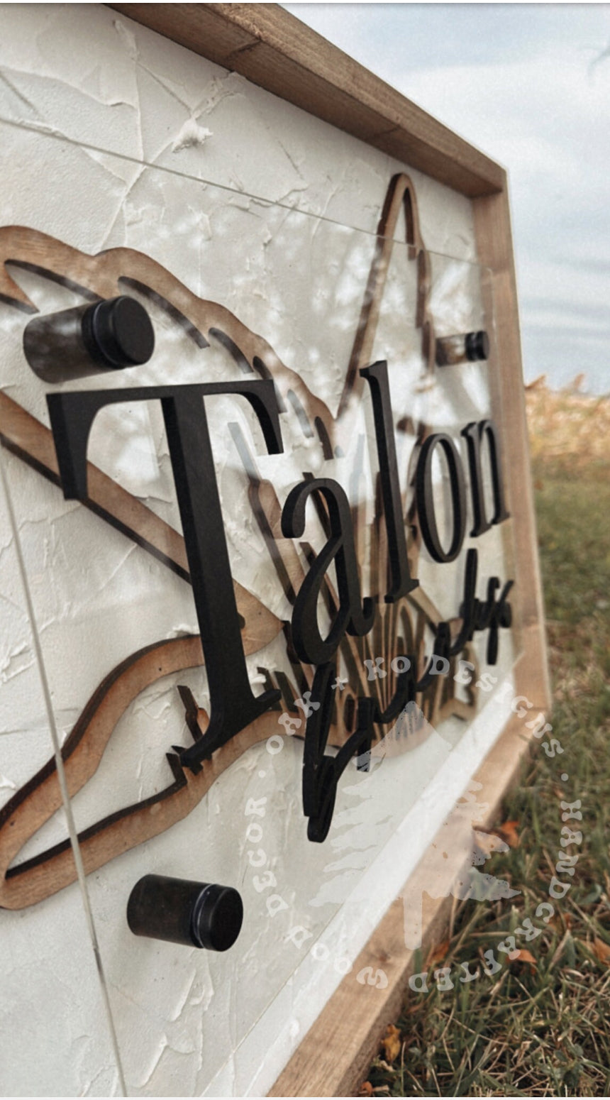 Duck Themed Acrylic Signs