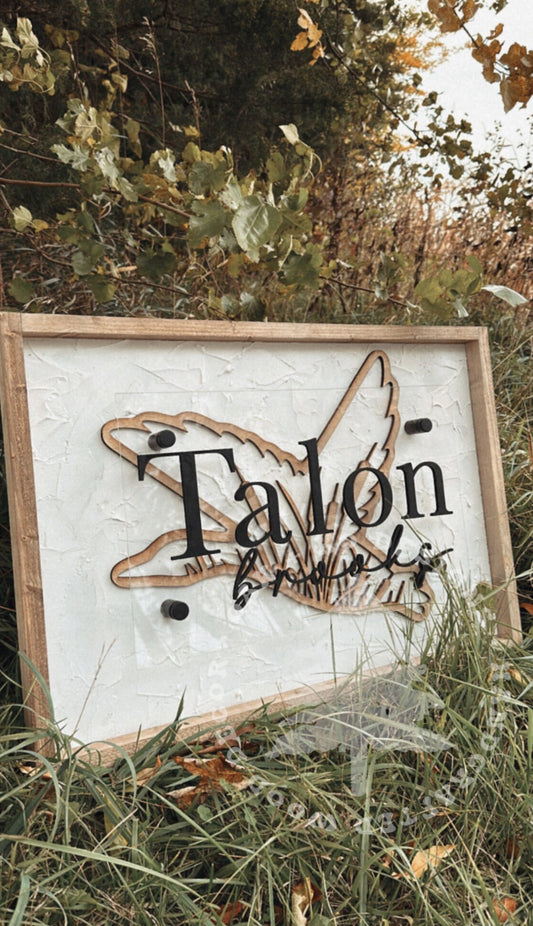 Duck Themed Acrylic Signs