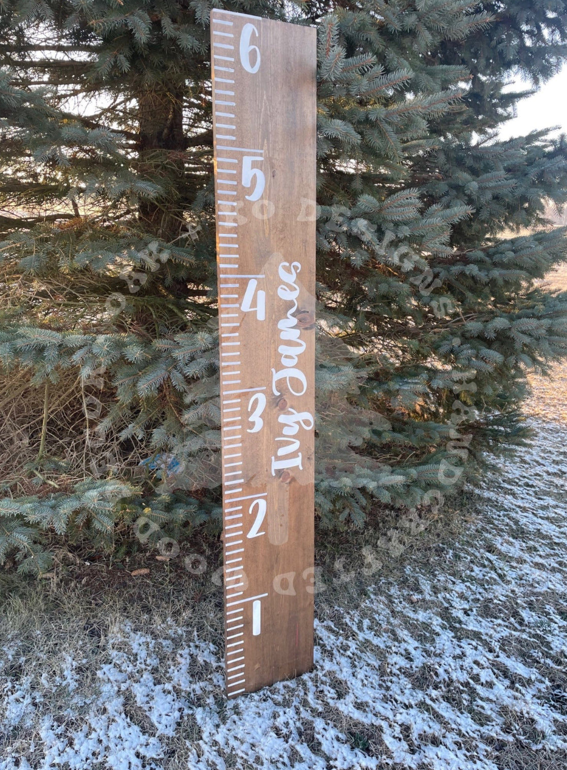 Growth Chart Ruler